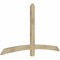 Ekena Millwork Bellingham Rough Sawn Timber Gable Bracket, Douglas Fir, 72"W x 42"H x 2"D x 4"F, 14/12 Pitch GBW072X42X0204BEL00RDF - alternate 4